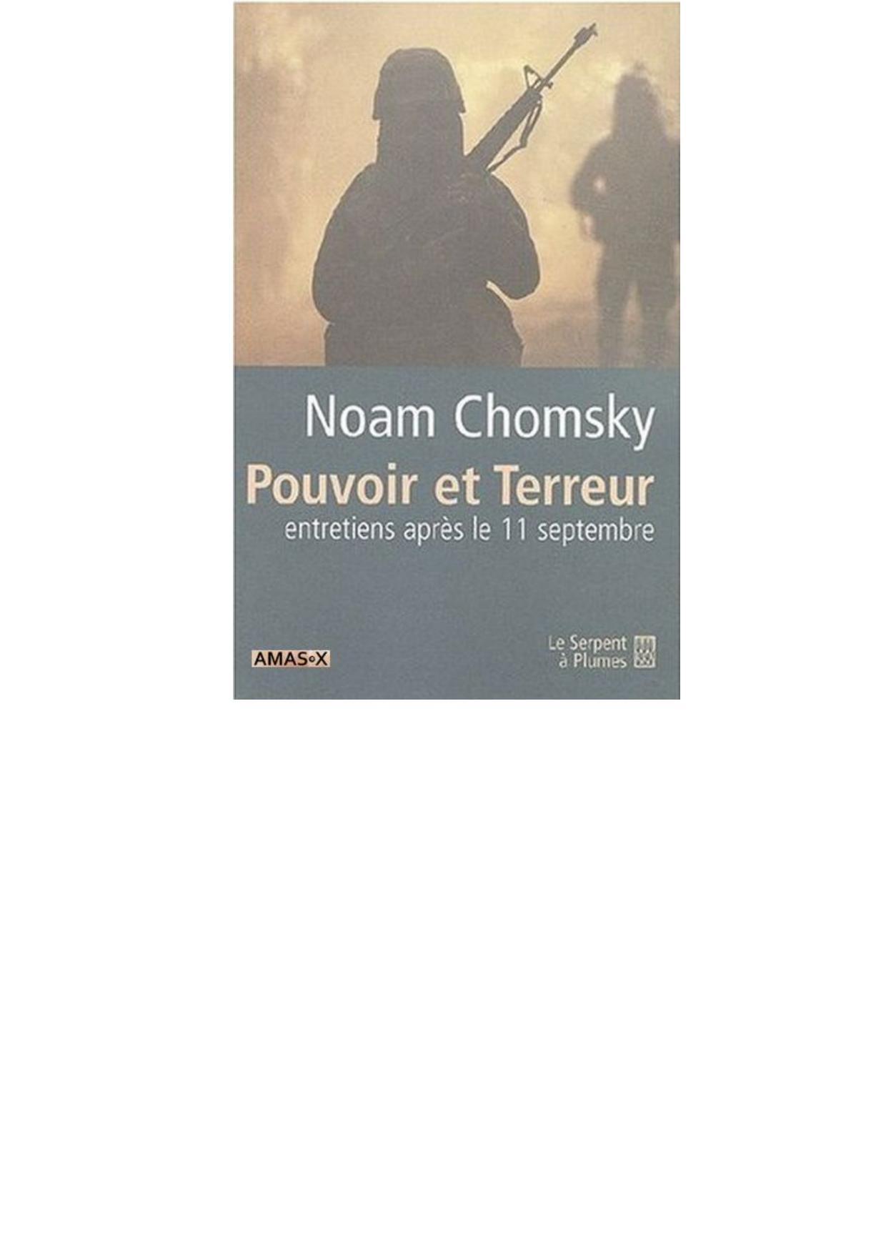 Pouvoir et terreur: l'après 11 septembre