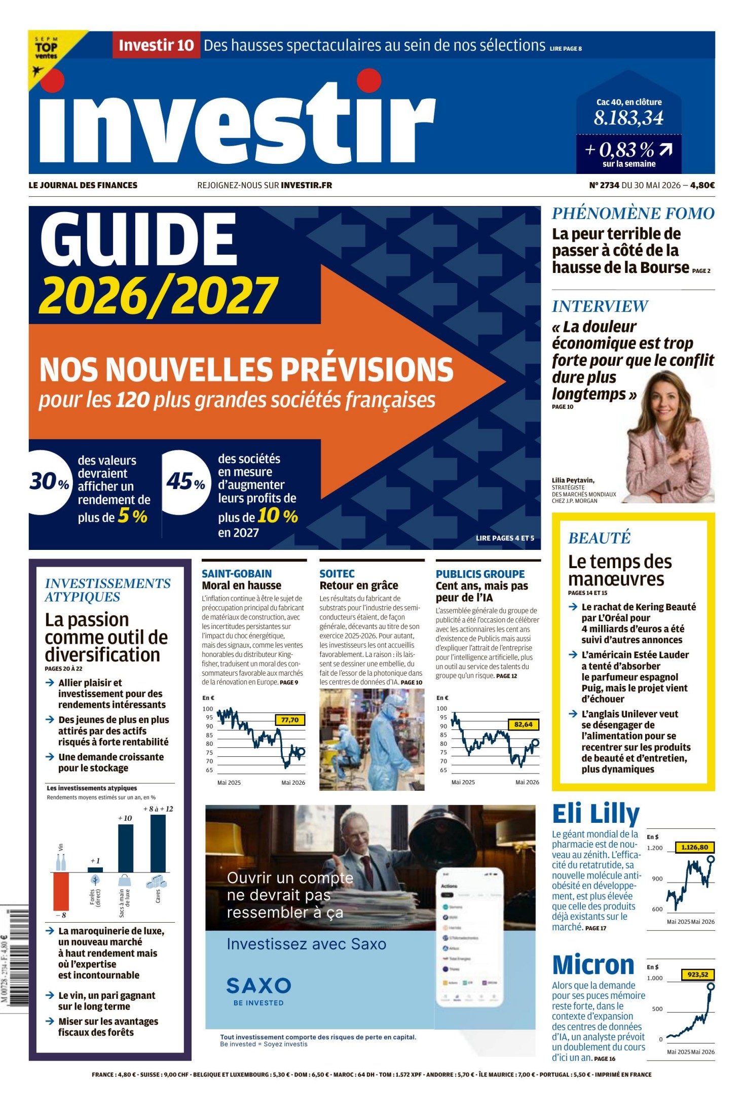 Investir (30 Mai 2026)