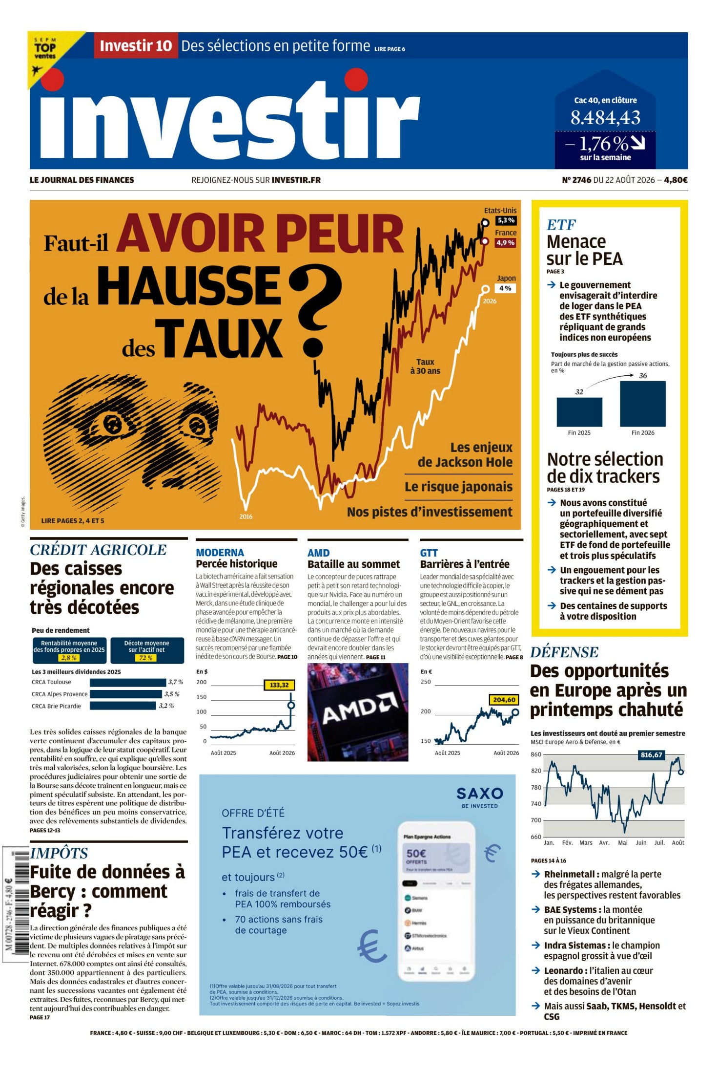 Investir (22 Août 2026)