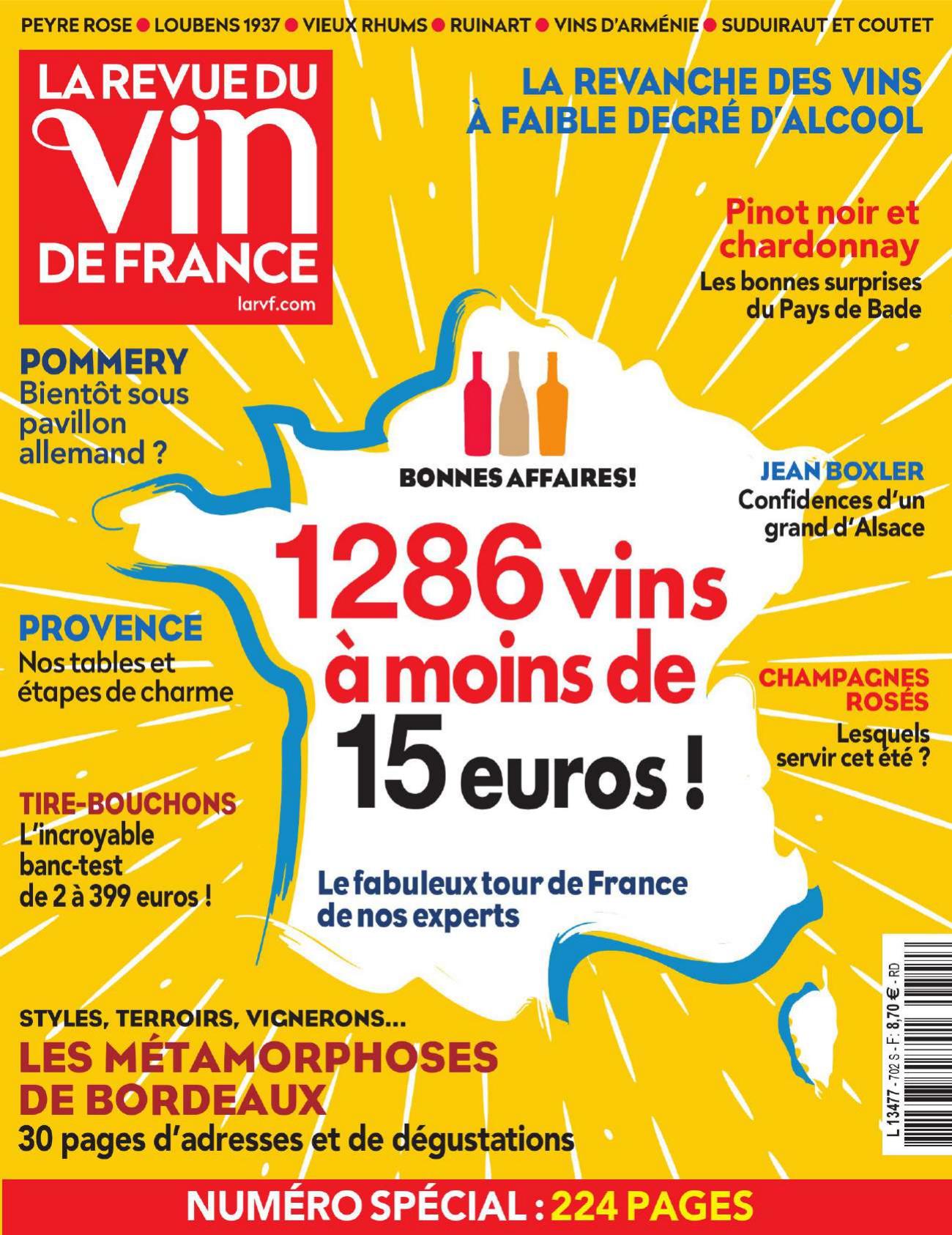 La Revue du Vin de France (Juillet-Août 2026)