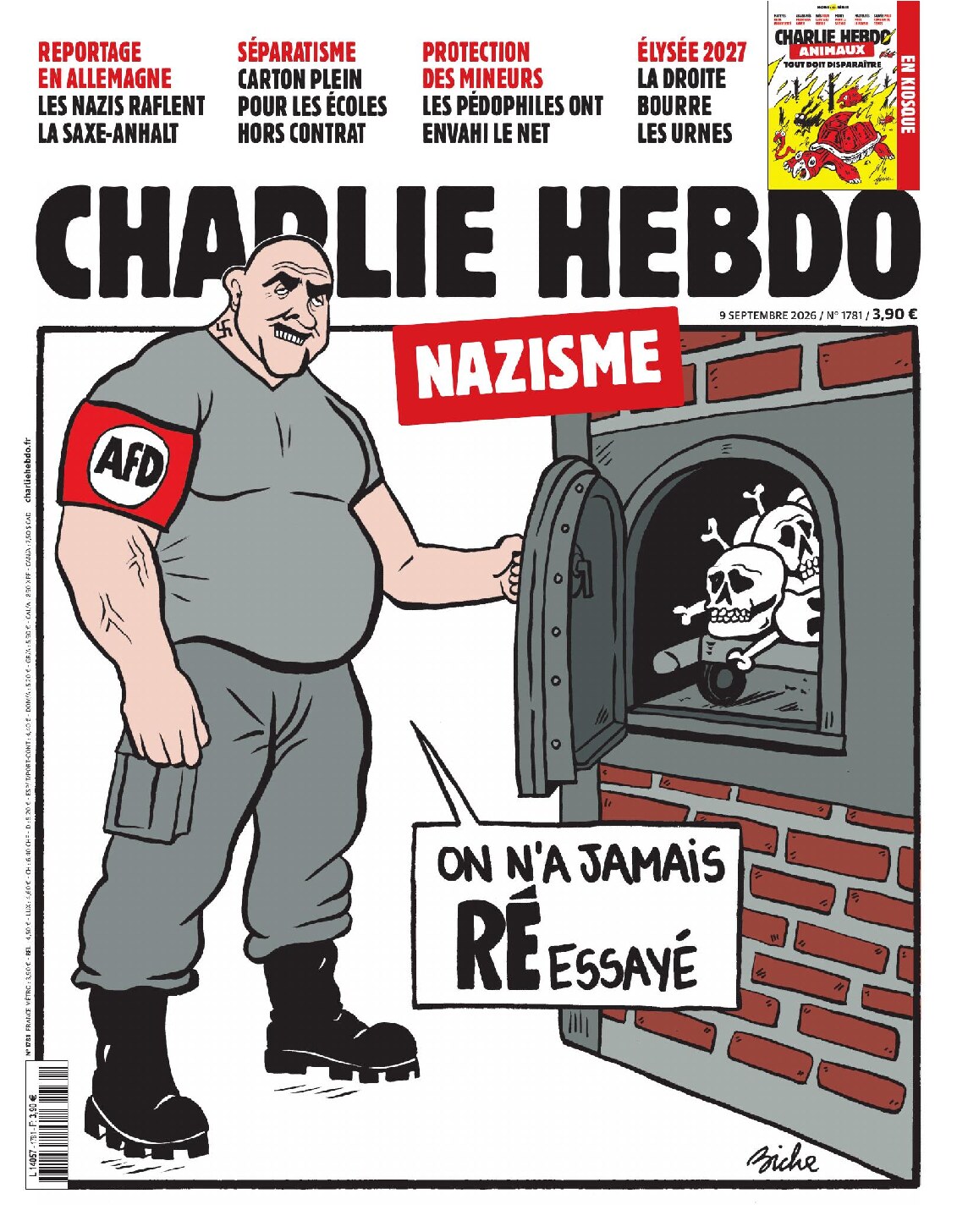 Charlie Hebdo (9 Septembre 2026)