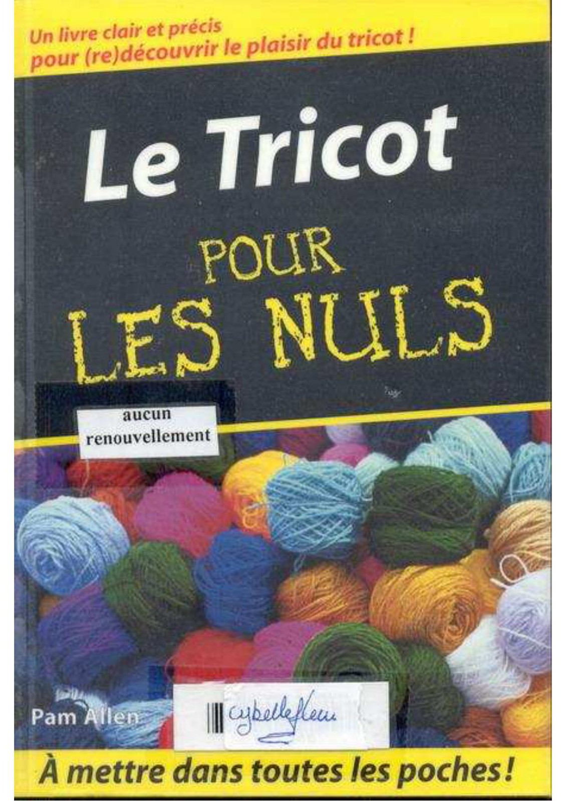 Le Tricot Pour Les Nuls