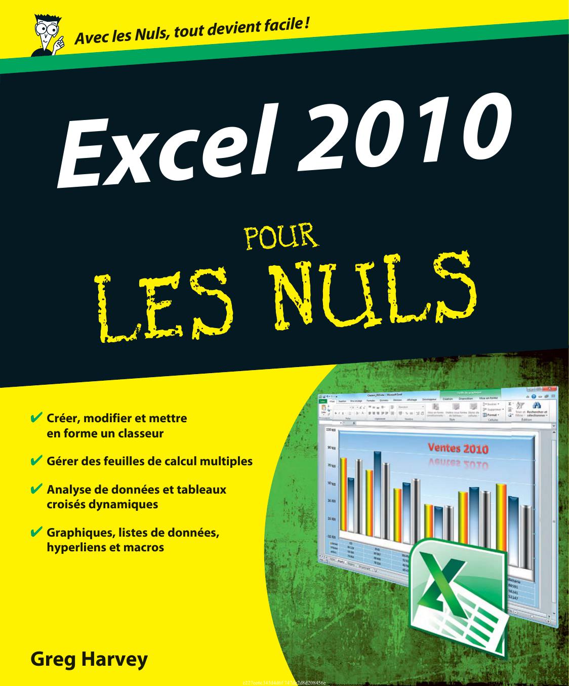 Excel 2010 Pour Les Nuls