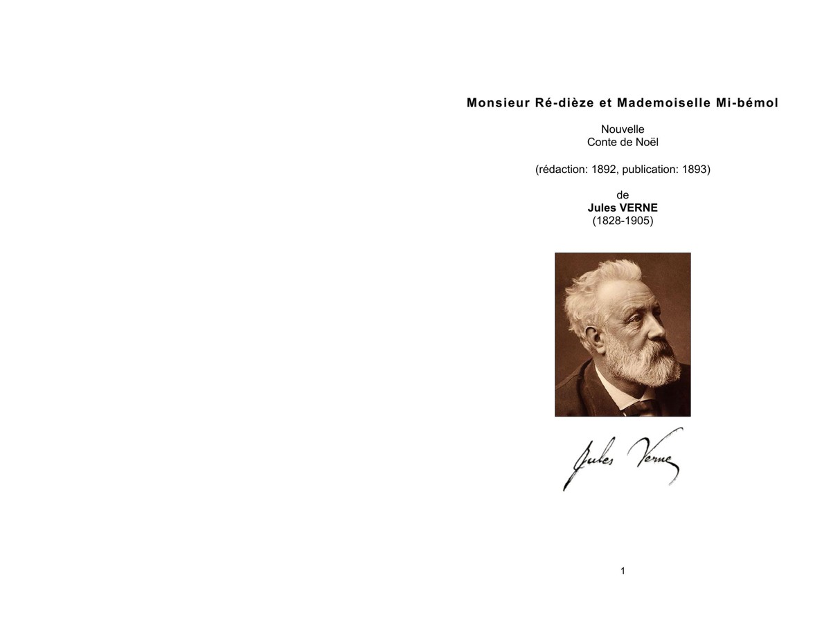 Monsieur Ré-Dièze Et Mademoiselle Mi-Bémol