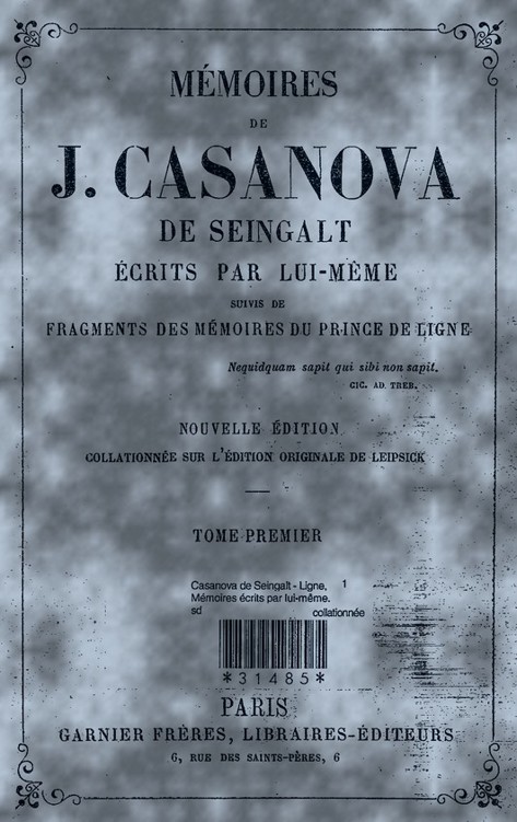 Mémoires de Casanova
