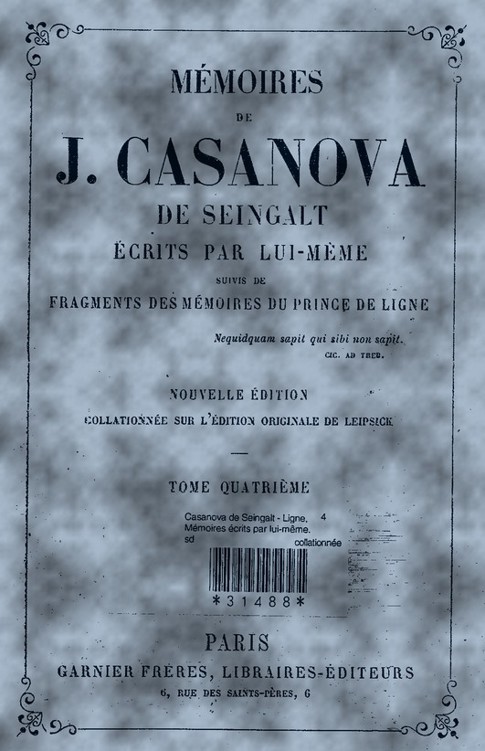 Mémoires de Casanova