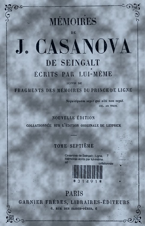 Mémoires de Casanova