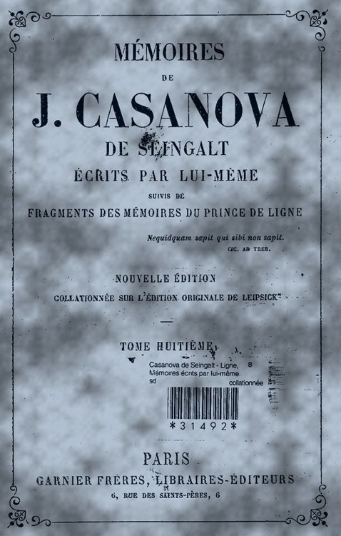 Mémoires de Casanova